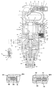 Page A Diagram and Parts List for CP0610PALEL T018042 Chicago Pneumatic Wrench